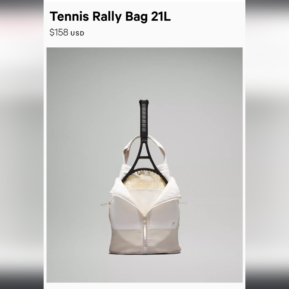 lululemon Rally Tennis Bag